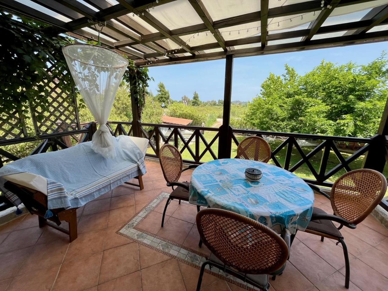 Stone Villa Rokosini Vourvourou Ngoại thất bức ảnh