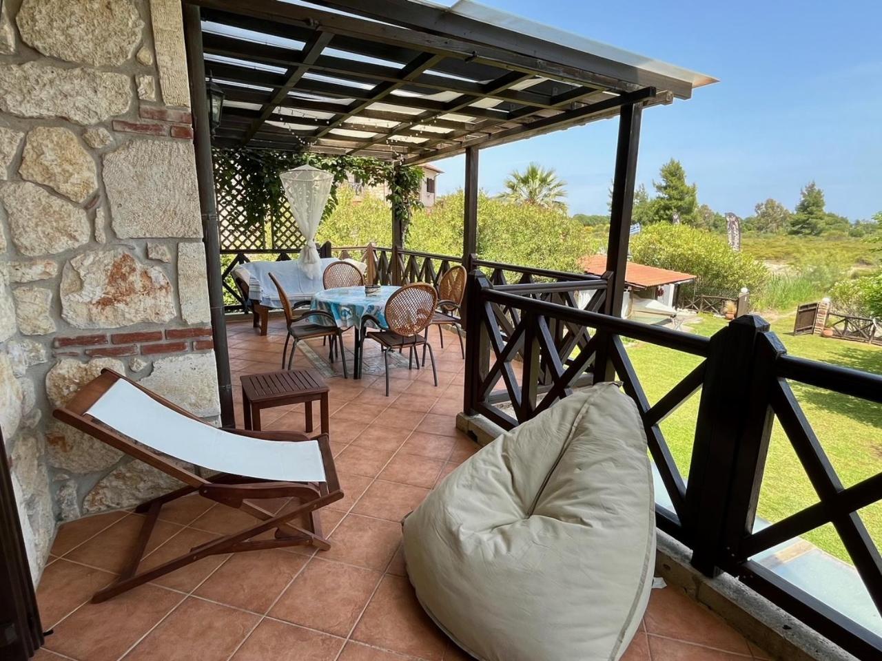 Stone Villa Rokosini Vourvourou Ngoại thất bức ảnh