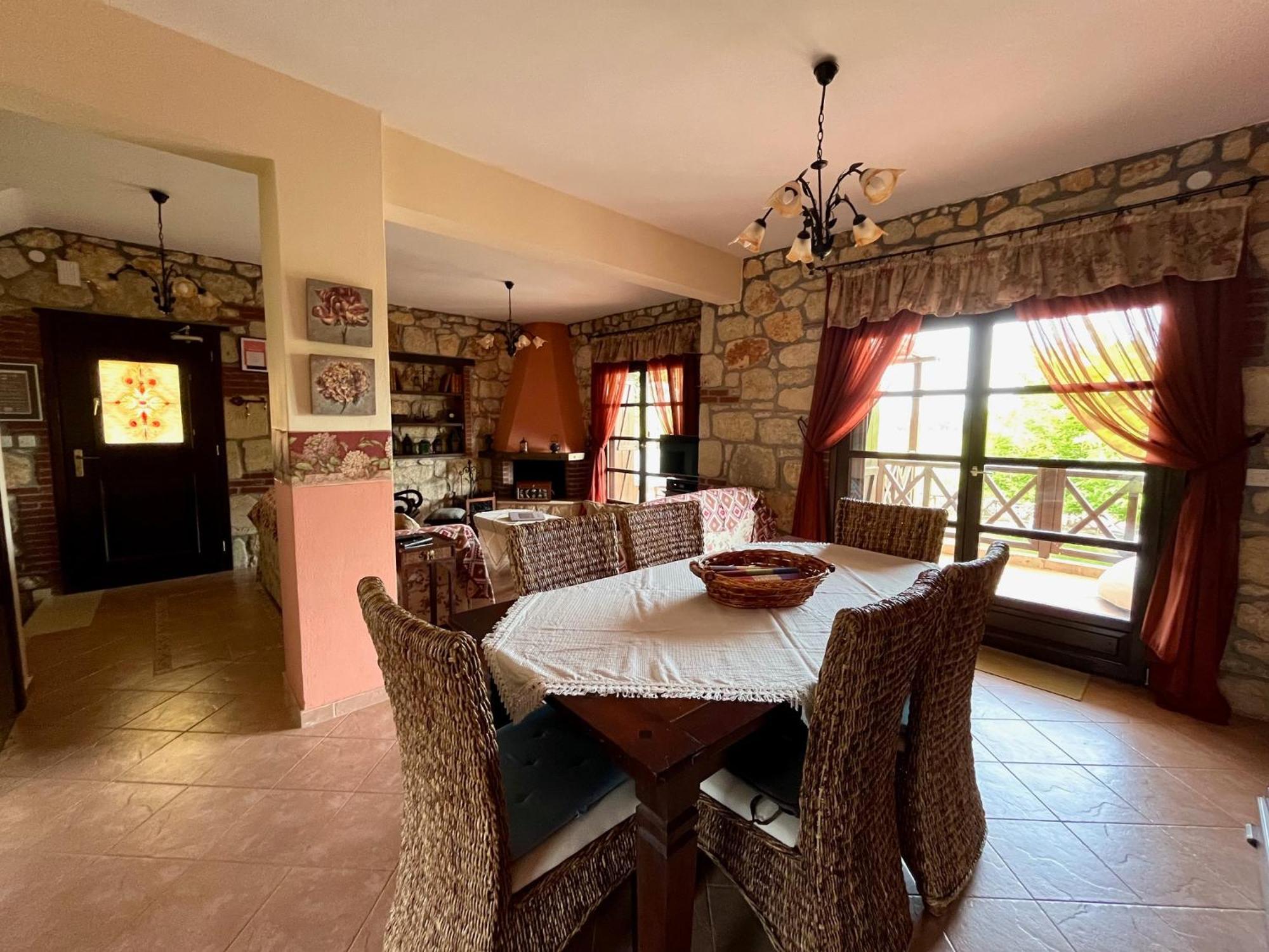 Stone Villa Rokosini Vourvourou Ngoại thất bức ảnh