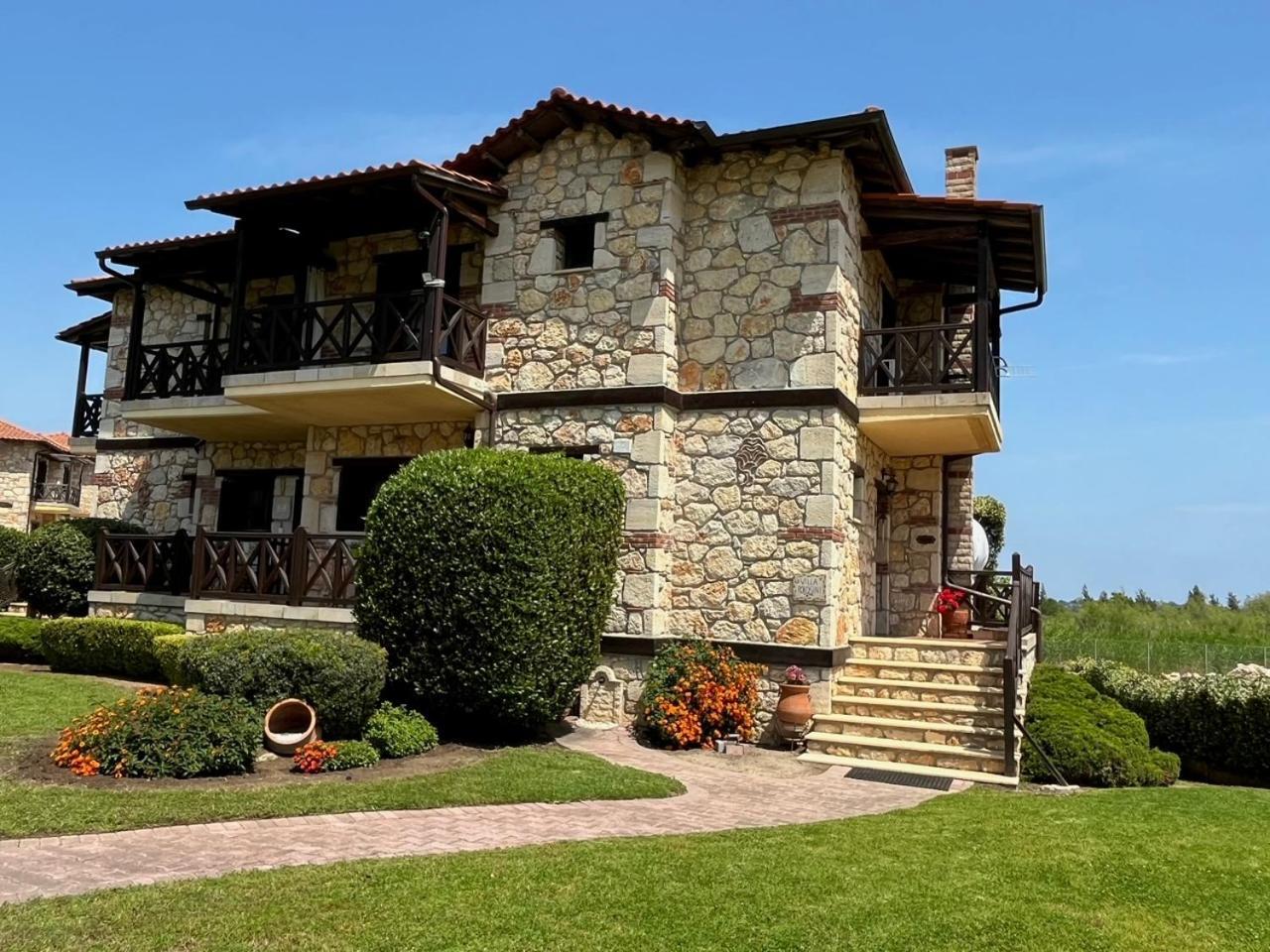 Stone Villa Rokosini Vourvourou Ngoại thất bức ảnh